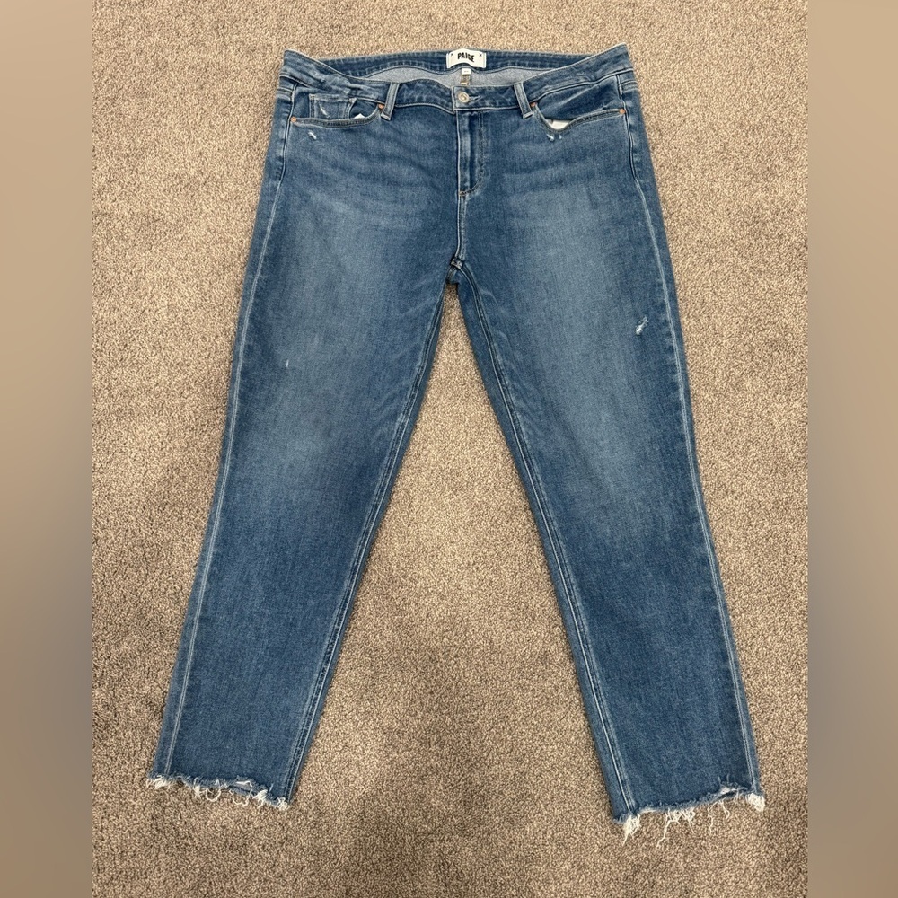 PAIGE Skyline Ankle Jeans Size 34